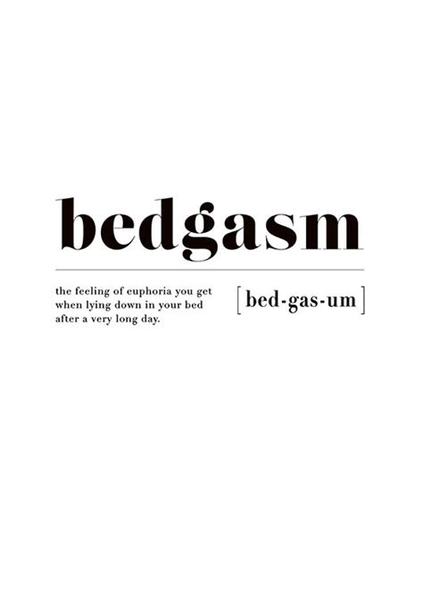 Definition of BEDGASM 